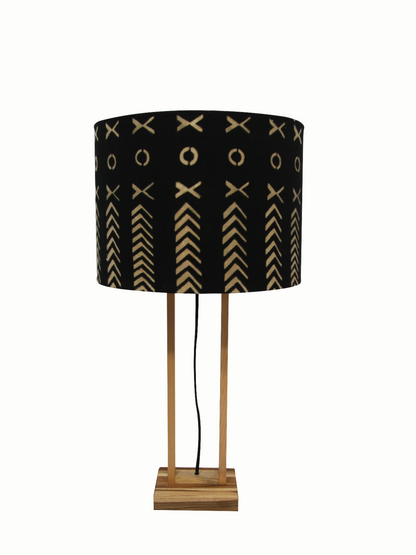 Bogolan night table lamp