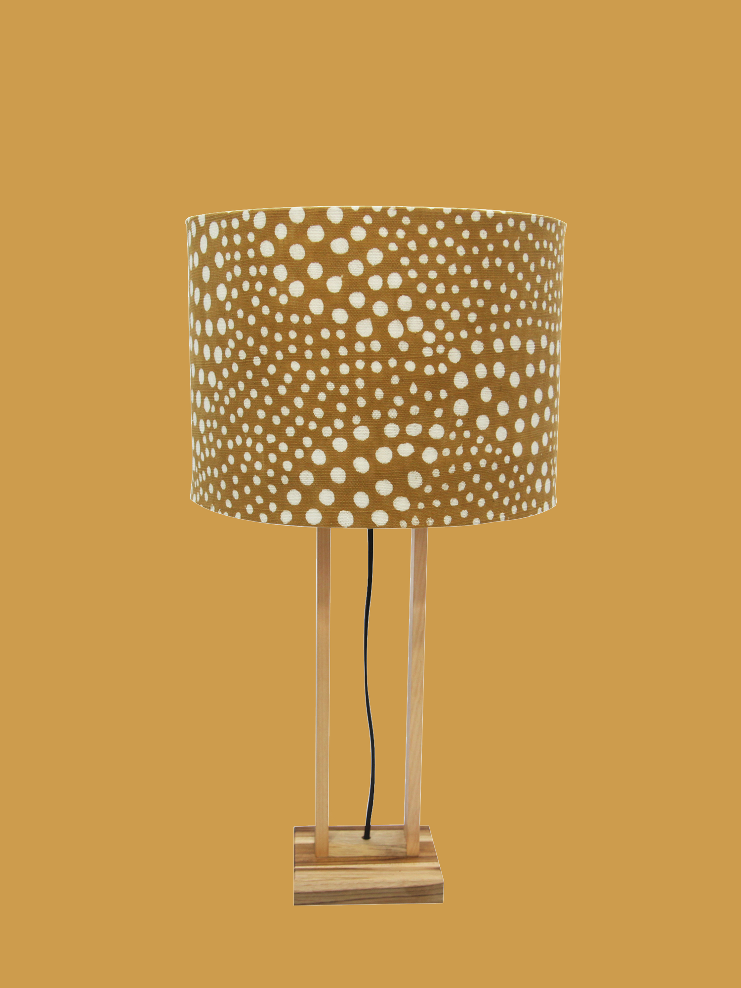 Bogolan Mustard table lamp