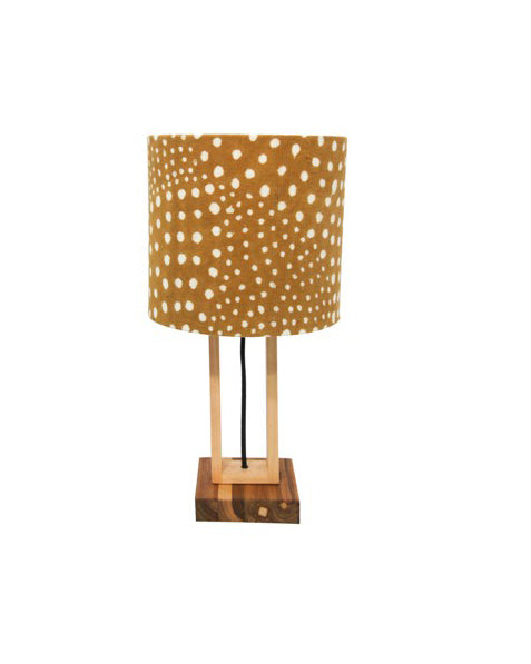 Bogolan Mustard table lamp